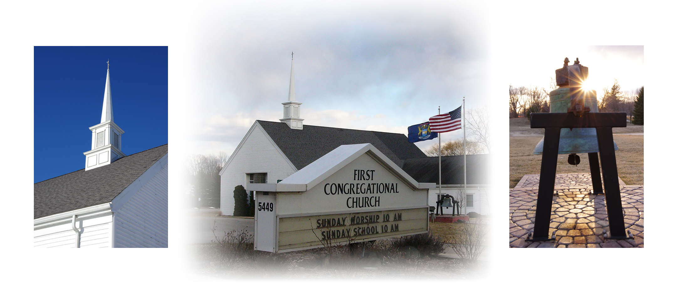 The historic building of First Congregational Church of Clarkston